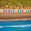 beach huts Great British seaside staycation travel