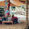 Plush tents yurt village staycation travel