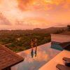 The Pavilions Phuket - infinity pool sunset