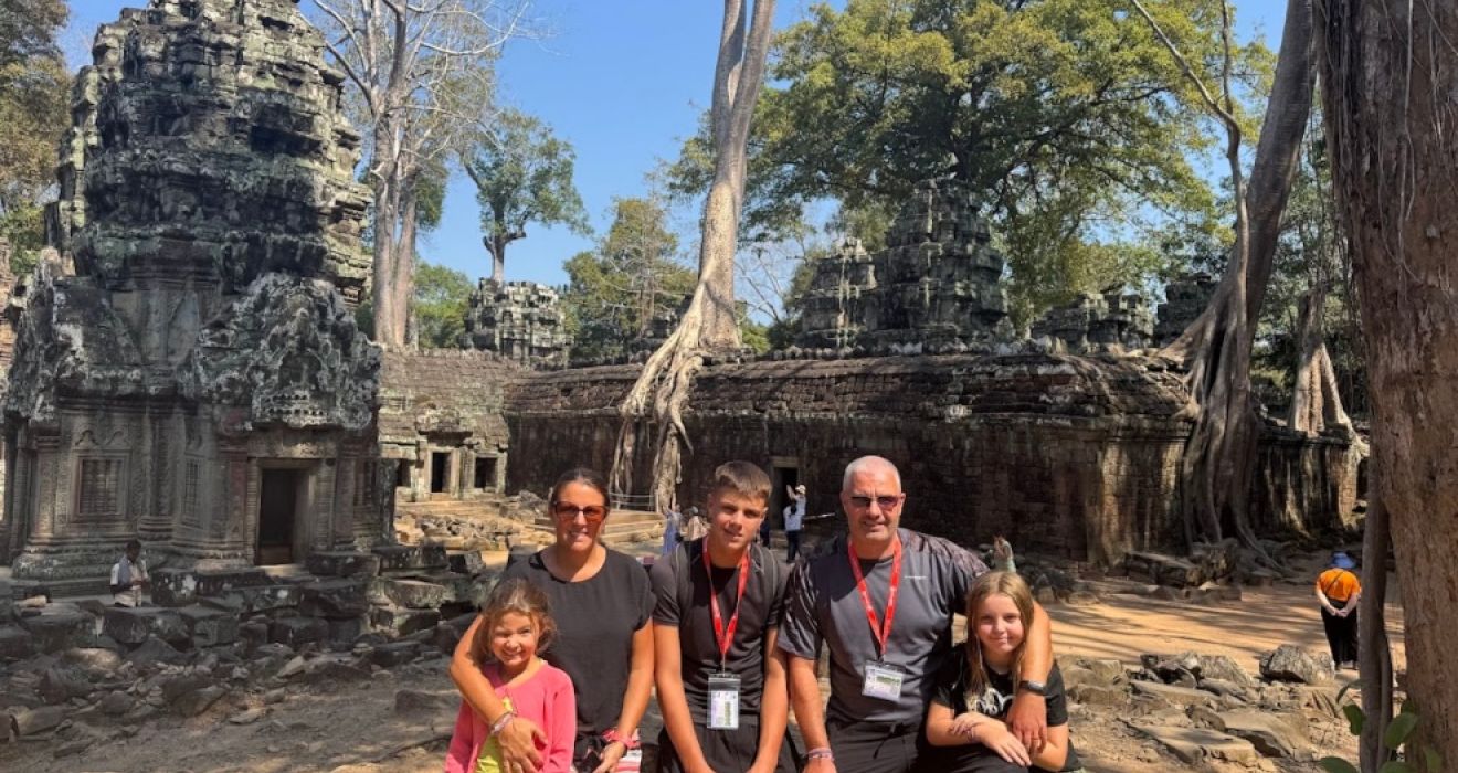 Siem Reap Angkor Wat Ta Prohm Intrepid Family Tour Cambodia Travel