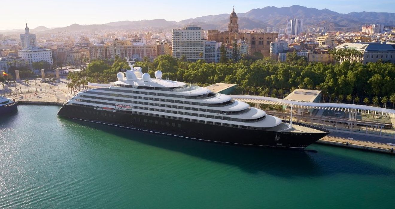 Travel Daily On Board The Ultra Luxury Yacht Scenic Eclipse II Malaga for its Christening