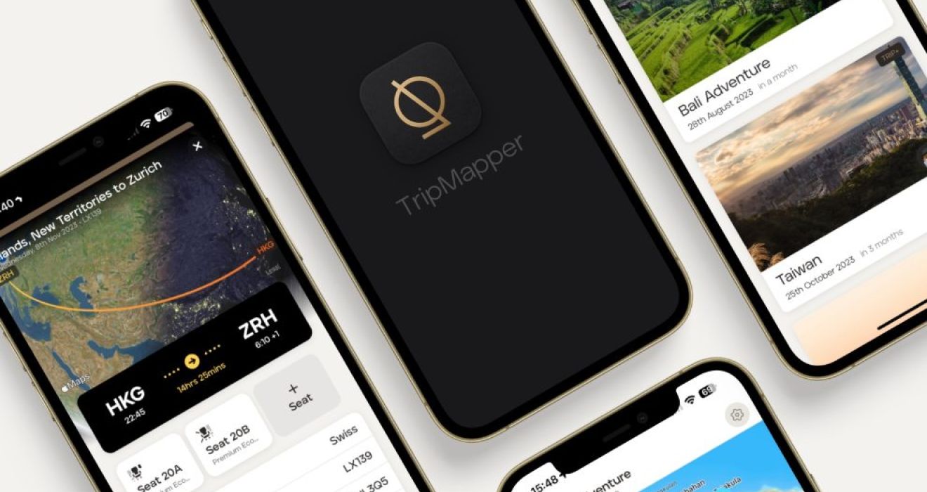 Travel itinerary app flights has landed