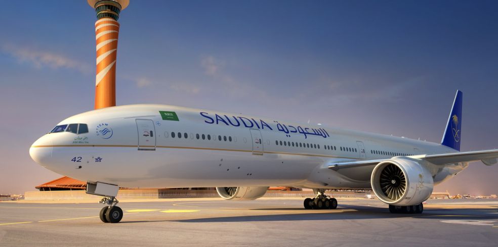 Saudia aeroplane