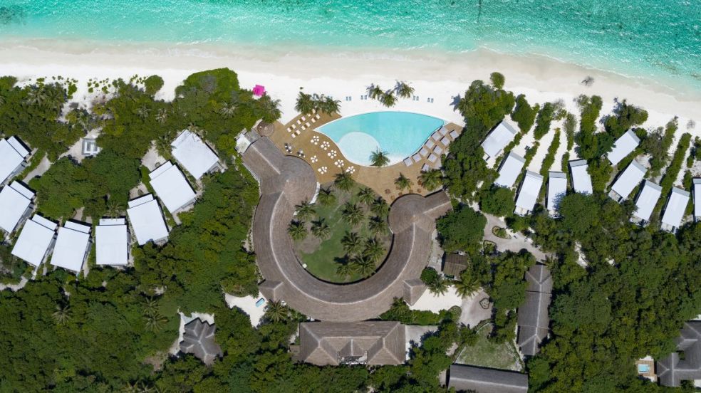 Ifuru Island Maldives Aerial new resort travel 