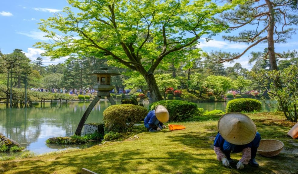 Kenrokuen Gardens Kanazawa full bloom in May alternative Japan travel destinations