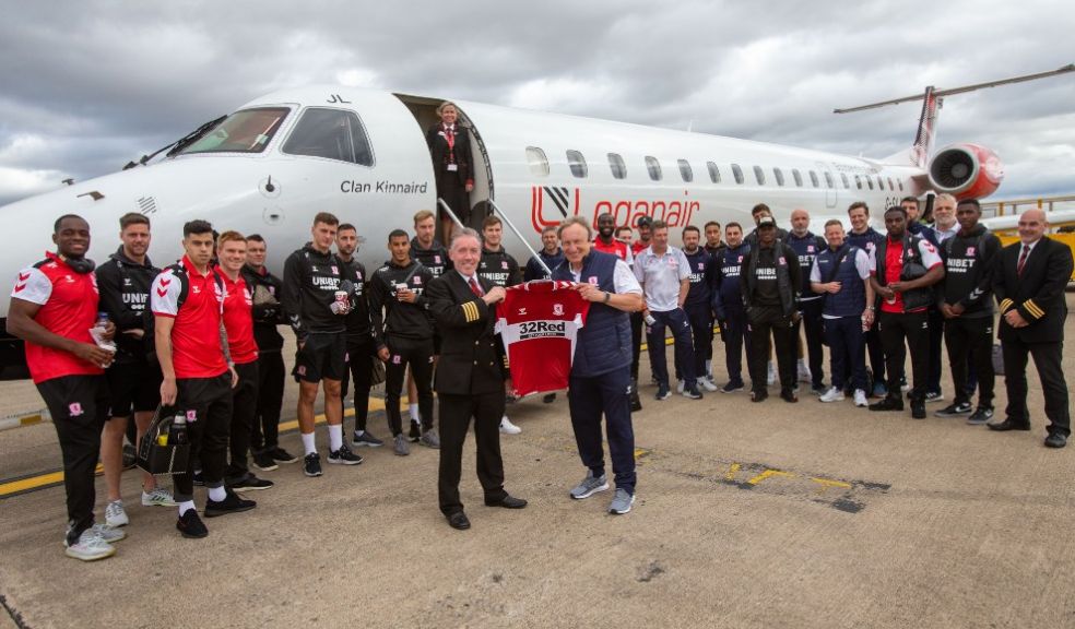 Loganair signs travel partnership agreement with Middlesbrough FC