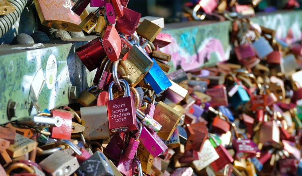 Love lock bridge, Hohernzollern bridge Cologne travel