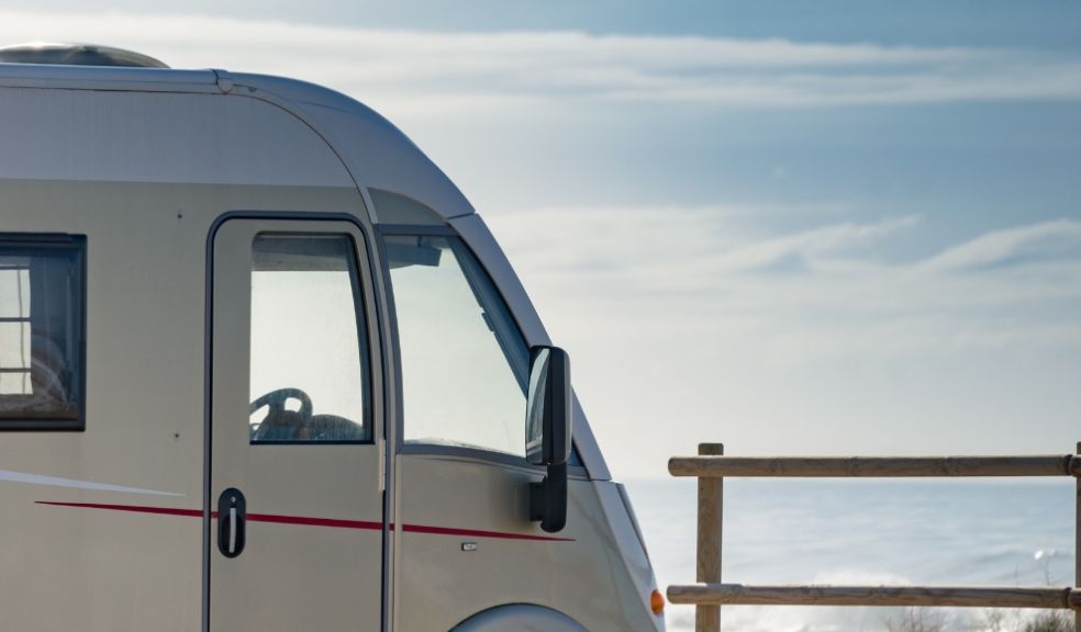 Motorhome beach travel