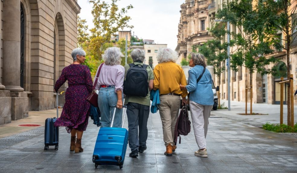 Older friends travelling 