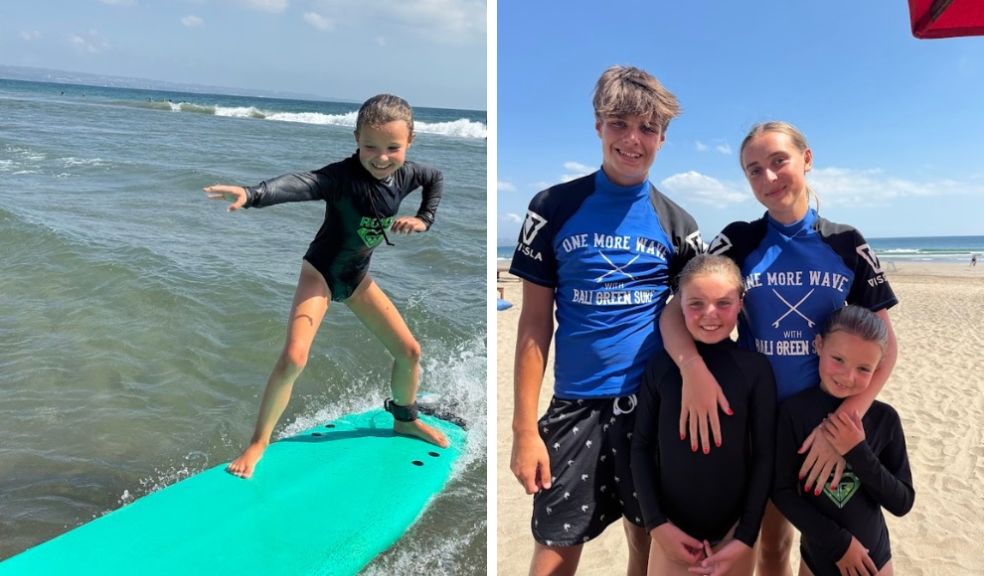 Surfing with Kids in Bali Seminyak Beach Worldschooling Family Travel Surfing with Kids in Bali Seminyak Beach Worldschooling Family Travel