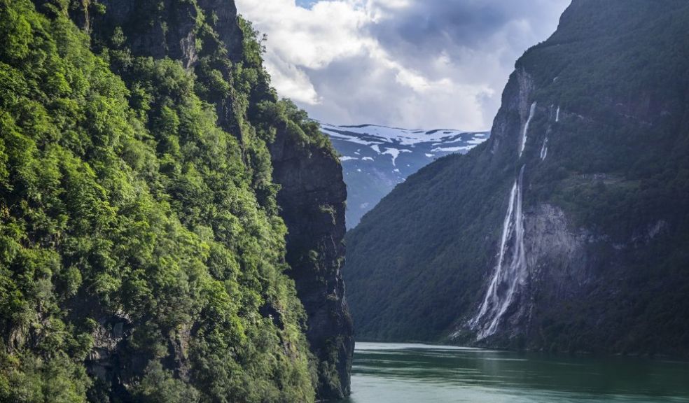 Waterfall Norway sustainable travel