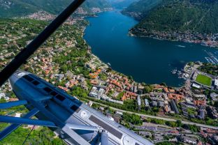 Ride into Autumn with Hilton Lake Como’s New Geared-Up Travel Getaways plane