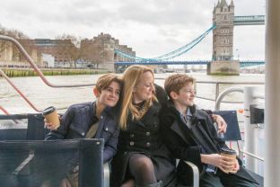 Uber Boat by Thames Clippers family holiday travel
