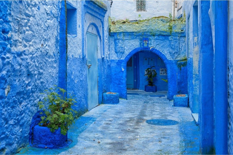 7 Travel Bucket List holiday ideas Based on Your Favourite Colour Chefchaouen Morocco