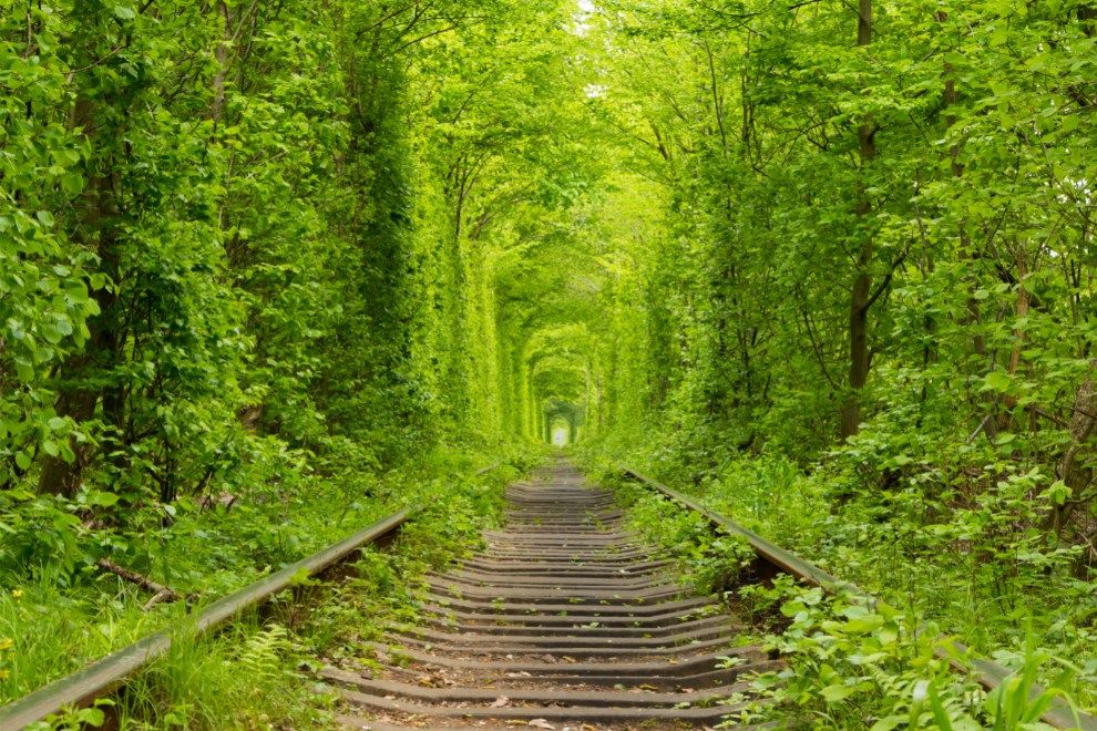7 holiday destinations Travel Bucket List Based on Your Favourite Colour Tunnel of Love Ukraine