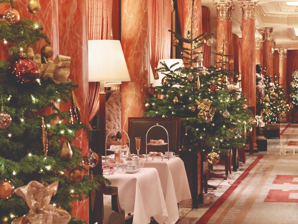 Christmas Afternoon Tea at The Dorchester Christmas in London travel guide