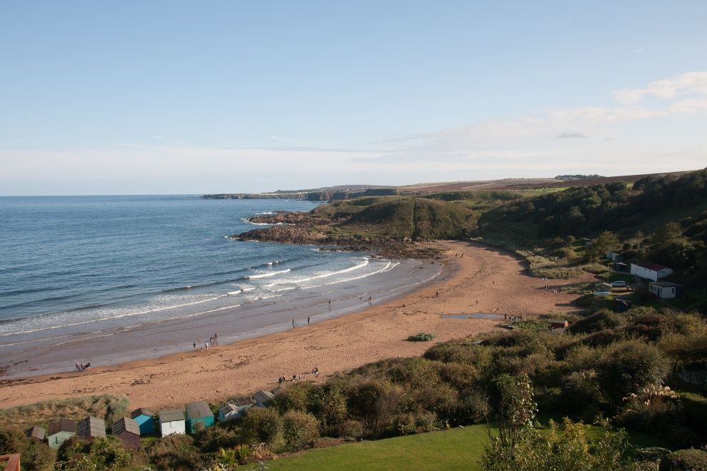 Coldingham Bay, Scottish Borders best beaches travel