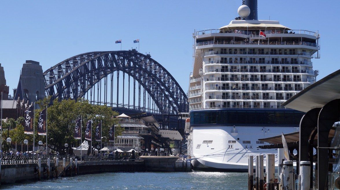 Cruise Ship Sydney Harbour Bridge Travel