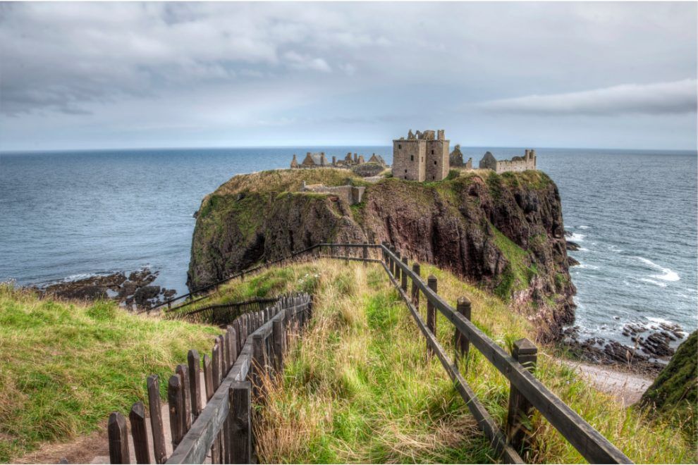 Dunnottar Castle, Angus Coast Scotland, Road Trip, Travel