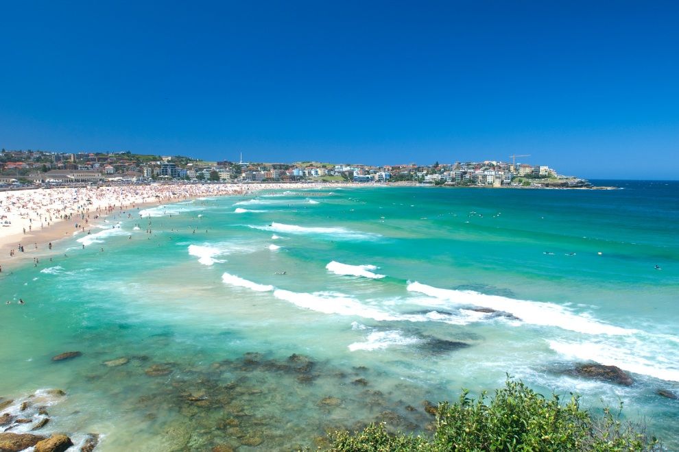 Escape the Winter and Travel Down Under Bondi Beach Sydney Australia 