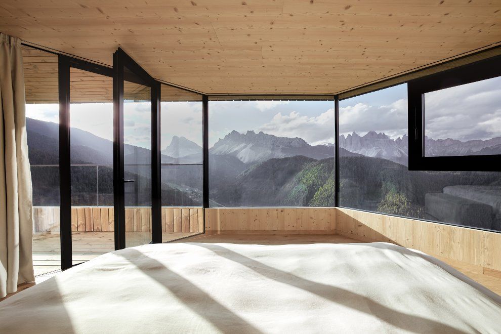 FORESTIS Penthouse suite UNESCO world heritage Dolomites travel