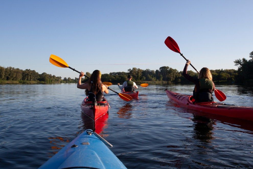 Get Ferry fit this summer holiday travel kayaking