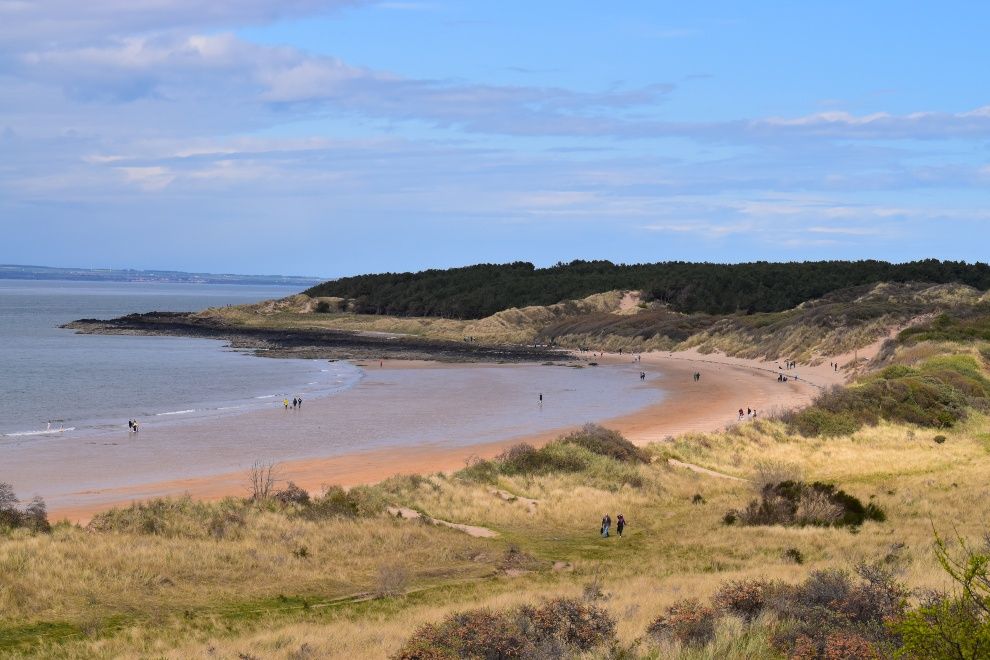 Gullane beach Gullane Scotland best beaches travel