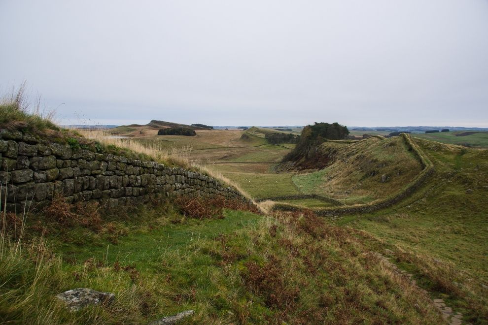 Hadrians Wall Northumberland UK Travel