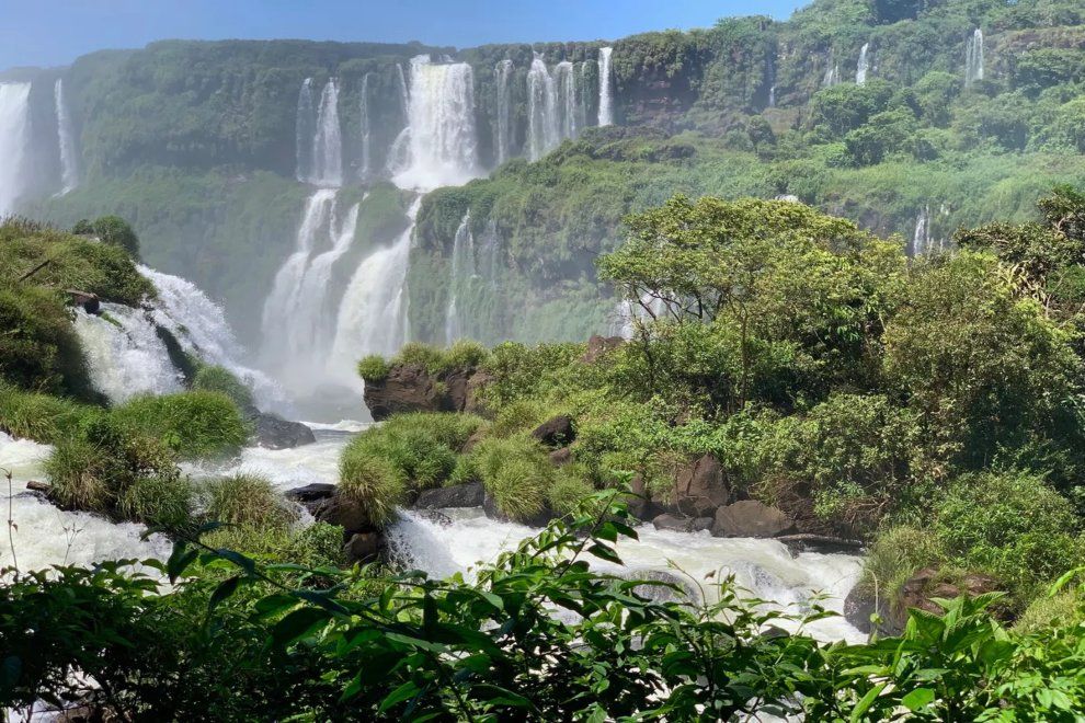 Iguacu falls Brazil TripMapper World Nature Trail Travel
