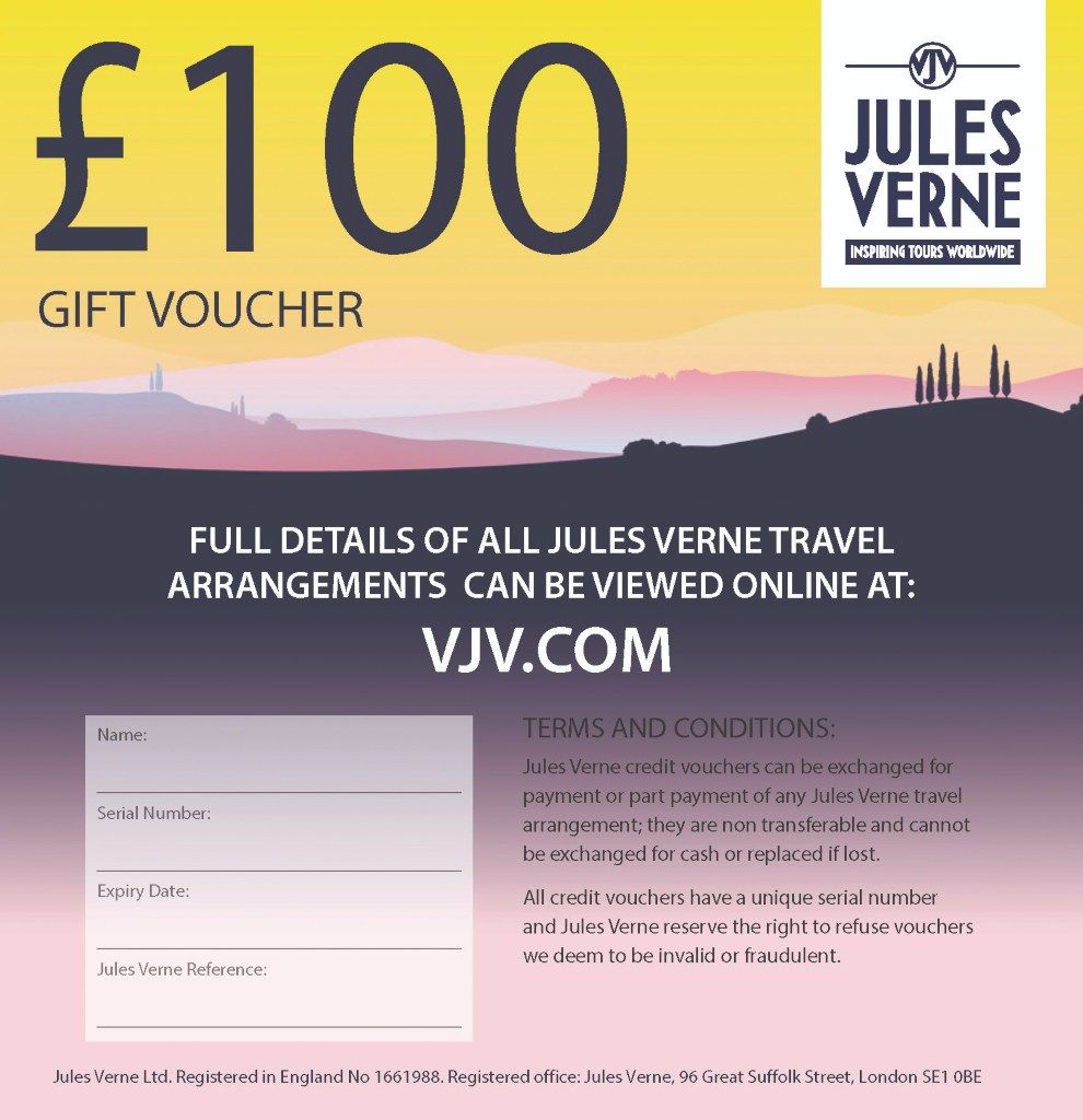 Jules Verne Gift Voucher Travel Inspired Christmas Gift Voucher ideas