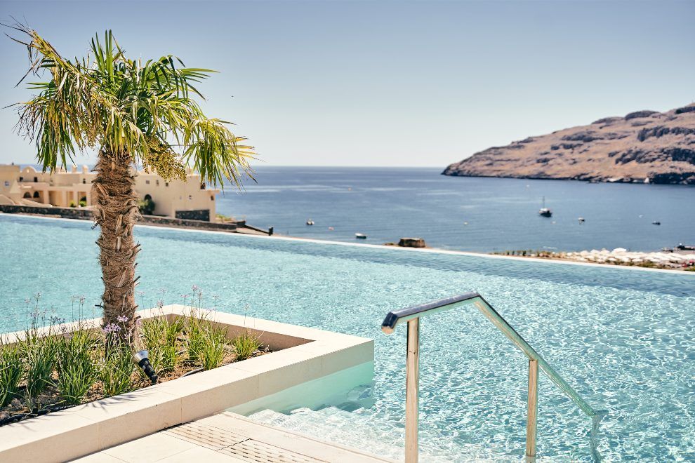 Lindos Grand Resort & Spa Rhodes pool Greece Travel