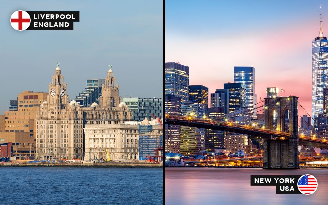 Liverpool and New York alternative holiday destinations travel