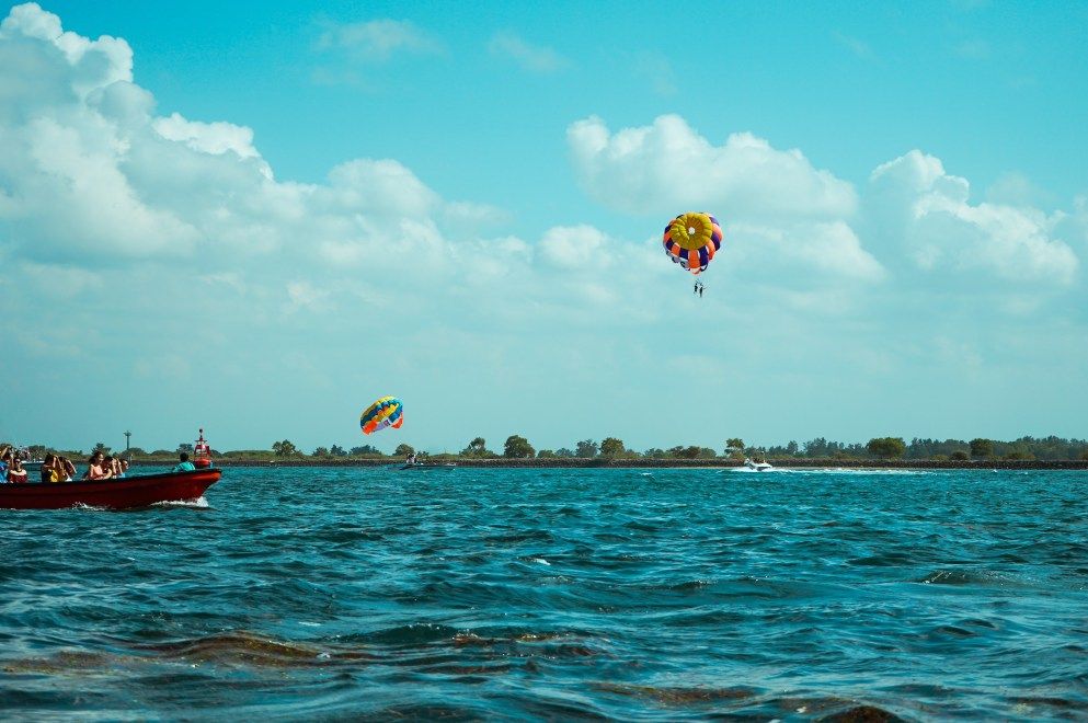 Looking for the best holiday destination to enjoy water sports activities Parasailing Indonesia