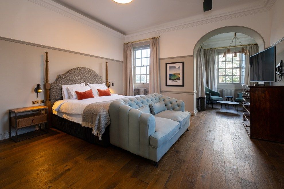 Luxury Family Hotels Announce Further Programme of Investment for Fowey Hall Cornwall bedroom travel
