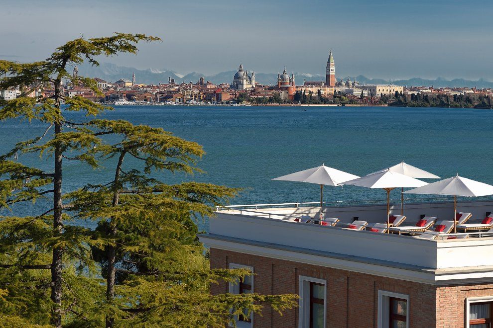 Marriott terrace with Venice view travel