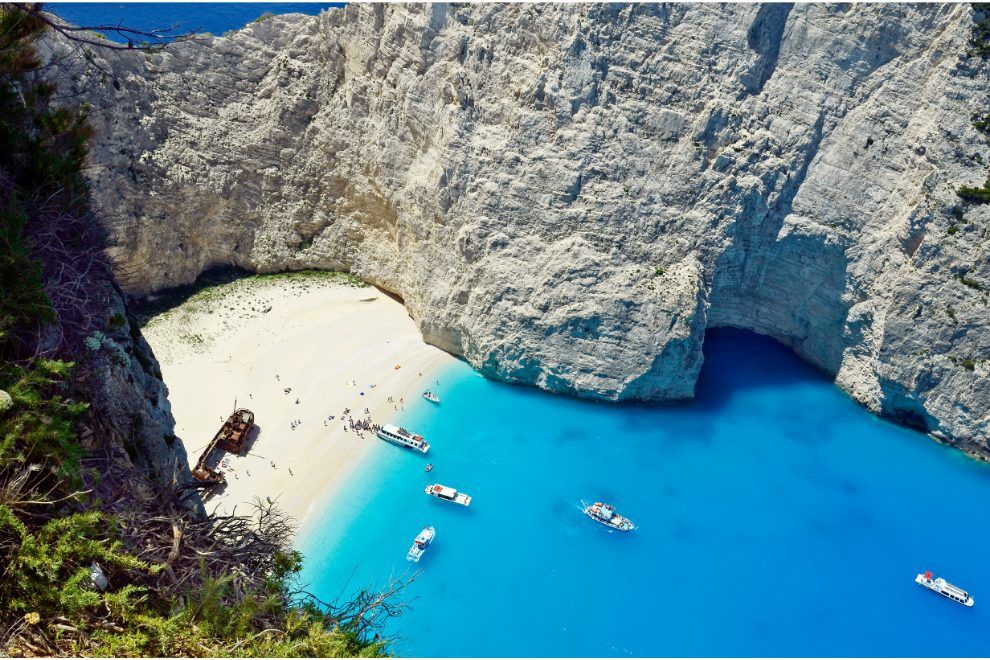 Navagio Beach Zakynthos Greece Travel