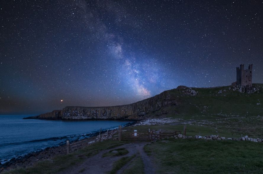 Night Sky Northumberland Staycation Travel