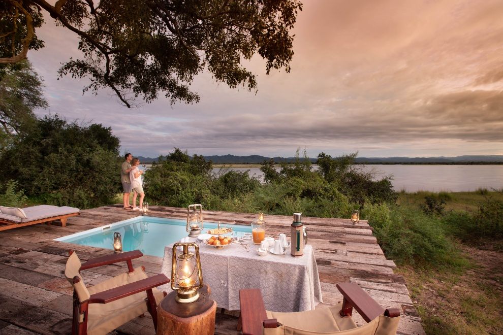 Plunge into the Bushs Best Swimming pools Great Plains Tembo Plains Camp Zimbabwe travel