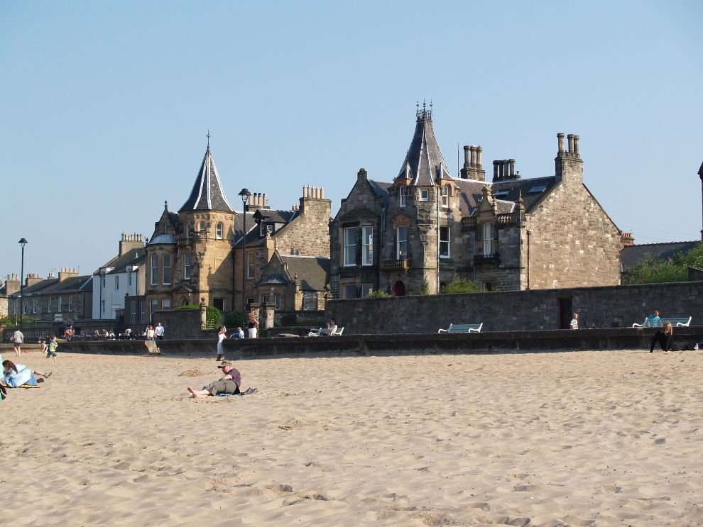 Portobello beach Edinburgh Scotland travel