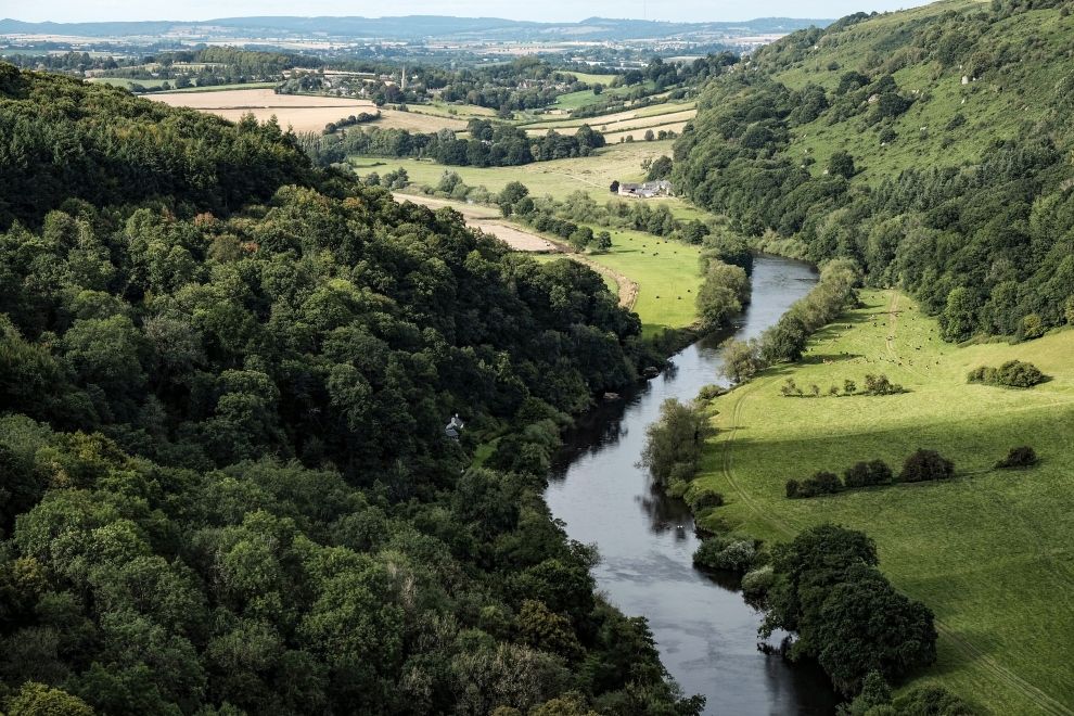 River Wye Gloucestershire sunniest destinations travel