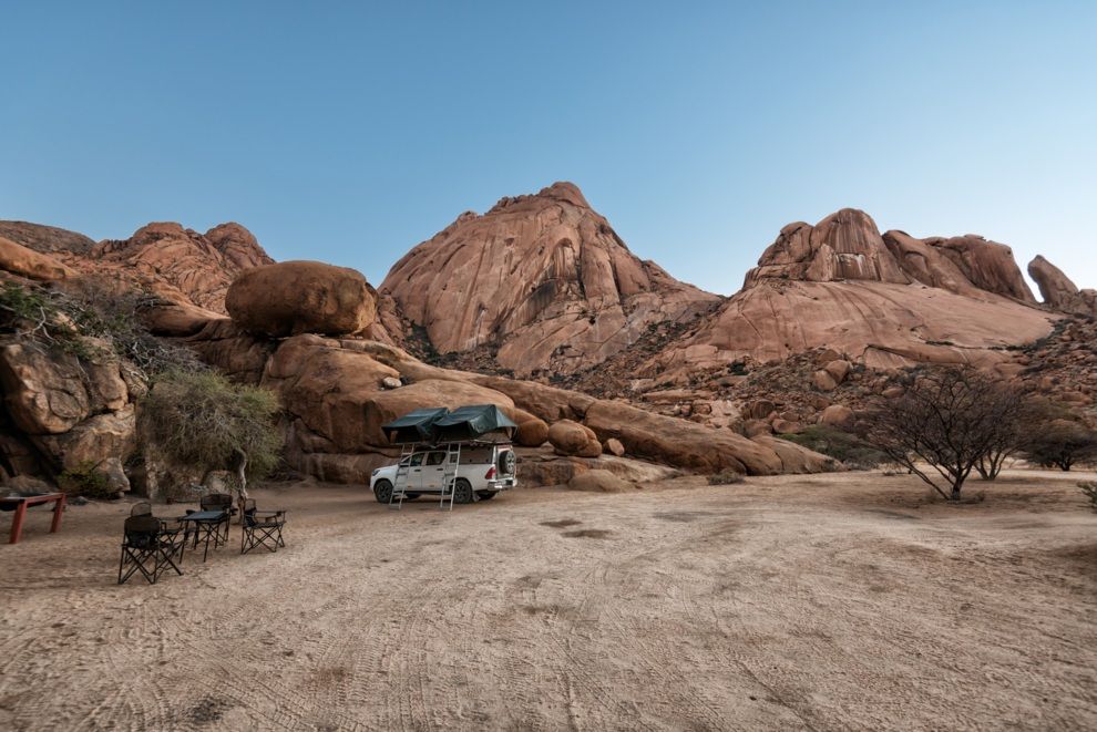 Spitzkoppe camping Drive South Africa Self-Drive Safari Routes travel