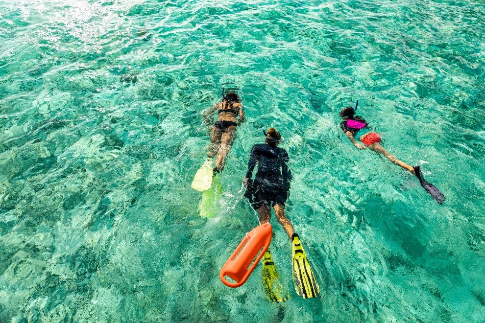 Summer Space Holiday Camp at COMO Maalifushi Maldives travel snorkeling
