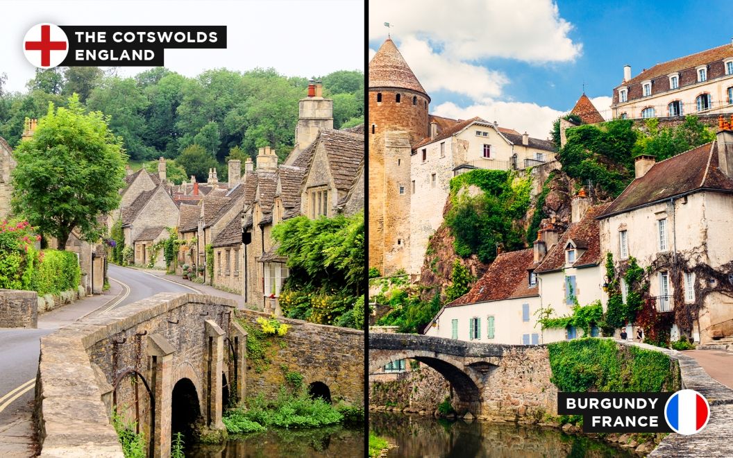 The Cotswolds and Burgundy France alternative holiday destinations travel