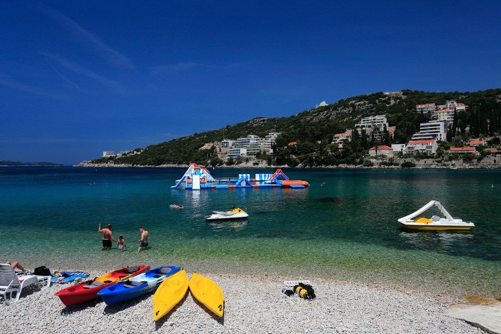 The Top Things for Families to Do on Holiday in Croatia Lapad Beach travel