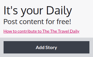 Travel Daily - It's Your Daily pane