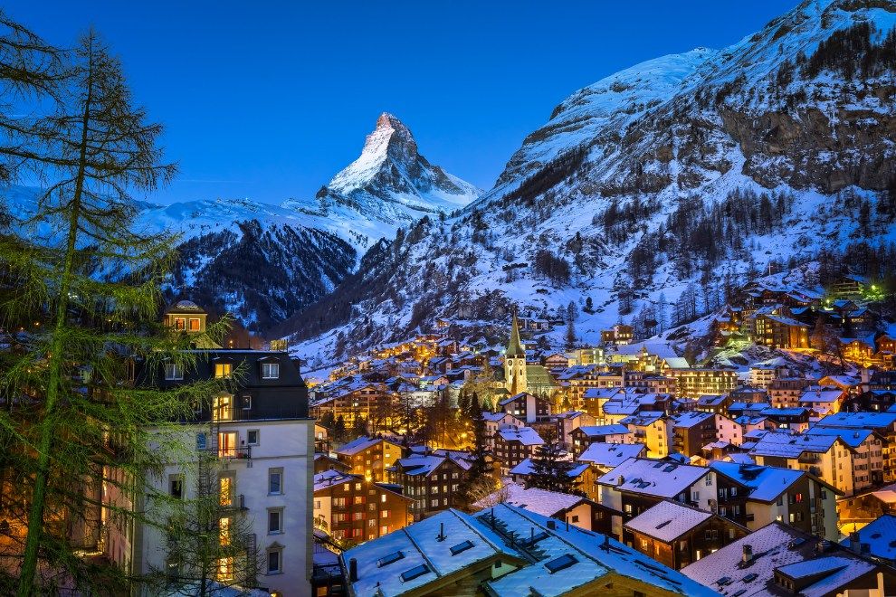 Zermatt Switzerland The Worlds Most Popular Ski Resorts Revealed In New Travel Study