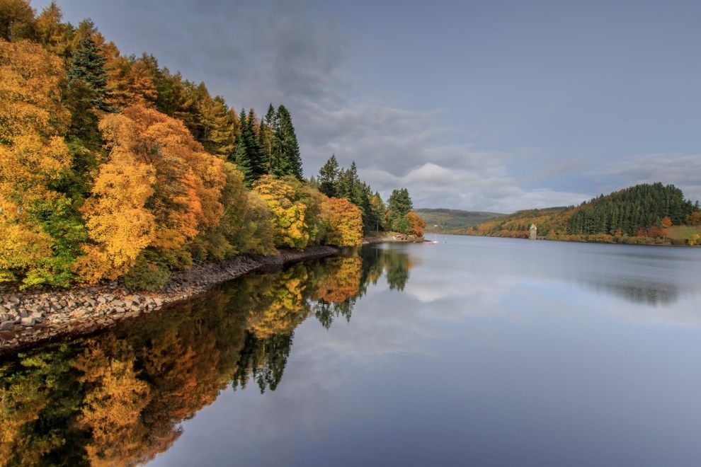 google searches picnic spots UK bank holiday weekend travel Lake Vyrnwy Powys