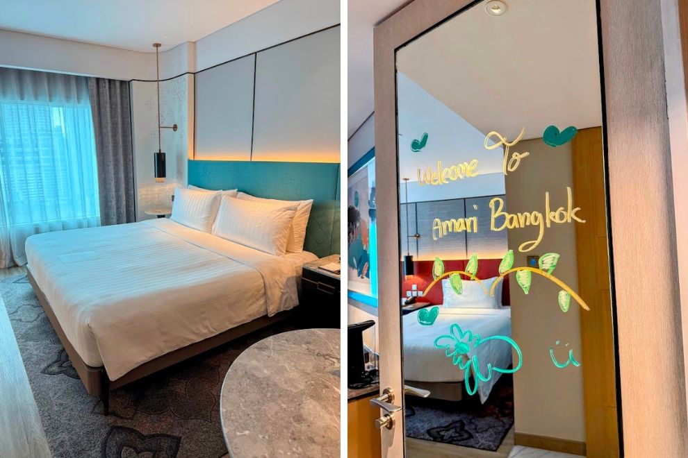 Amari Bangkok Thailand Travel Daily Review Club Premier Connecting Room