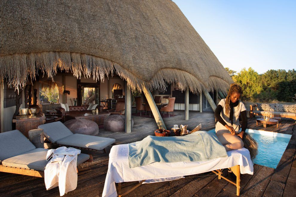 Best spas in The World Great Plains Selinda Camp Botswana travel