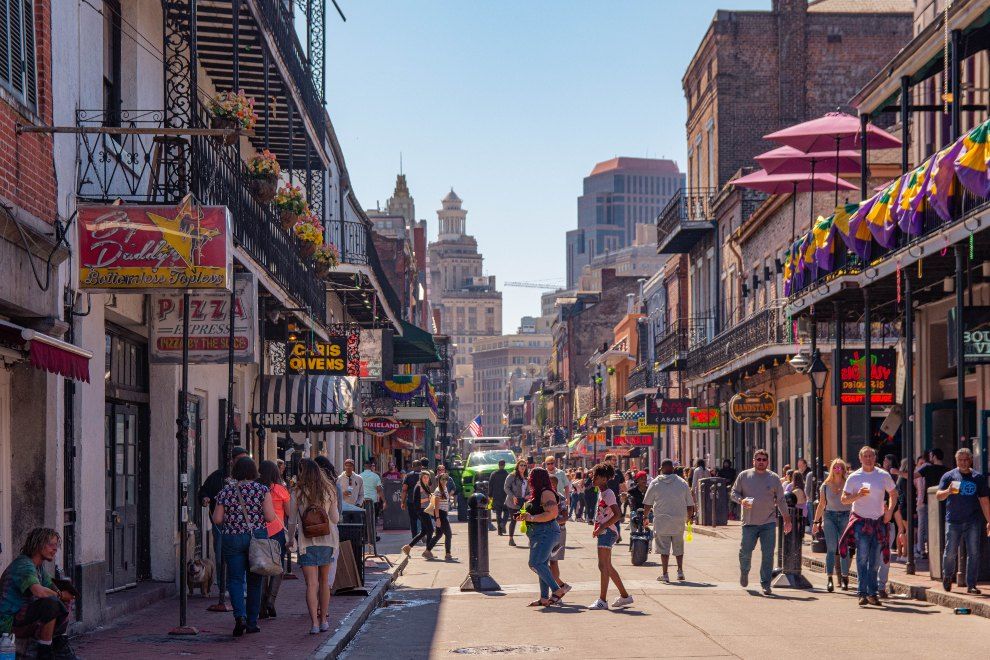 Best travel destinations for group of friends in 2023 New Orleans USA